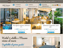 Tablet Screenshot of nettunomisano.com